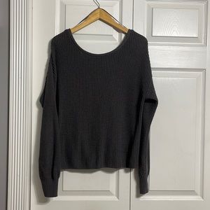 Hollister gray sweater